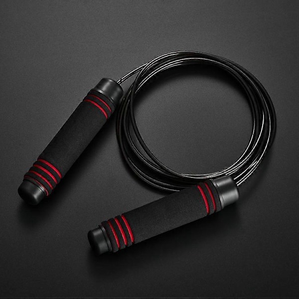 Dww-Hoppetau, Hoppetau Mann Kvinne Speed Jump Rope Justerbar for Voksen Barn