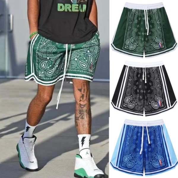 Herr Dam Shorts Sommar Casual Shorts Fitness Sports Shorts style 7 XXL