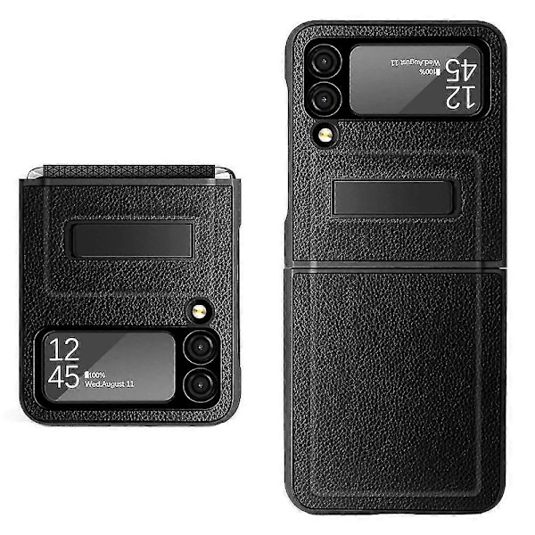 Ultratunt Läderfodral Kompatibelt med Samsung Galaxy Z Flip 3 5g