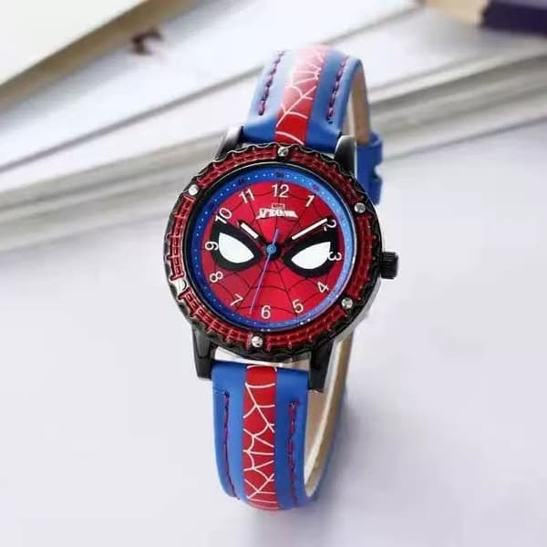 Børneblåt Spider-Man Simulator Ur