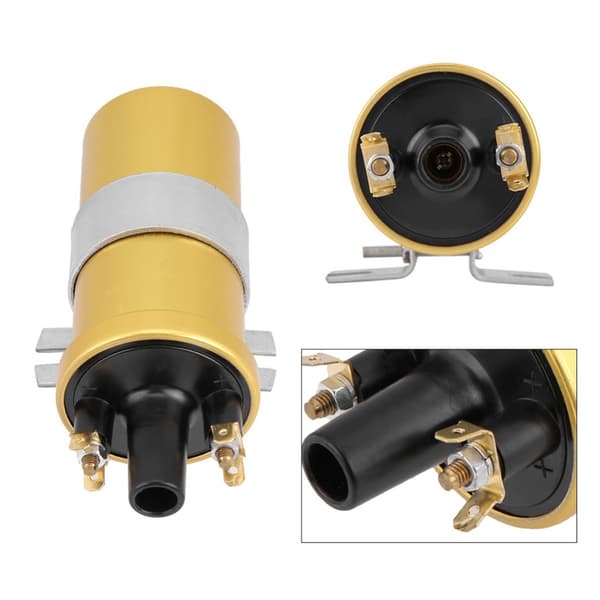 12V Universal Automotive Olie-nedsænket Tændspole DLB105 ACU105 - Guld