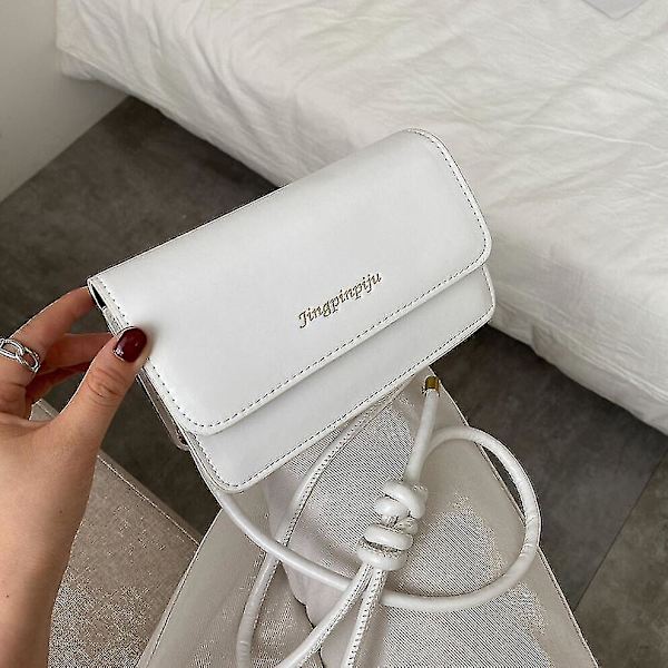 Enkla väskor Dam Pu S Handväska Fe Wear Shoulder Pouch Simple Fe D
