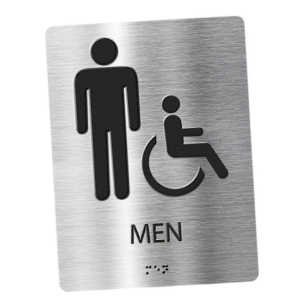 Toilet Skilt Plade Moderne Toilet Skilt til Mænd og Kvinder Erhvervs Toilet Stil A