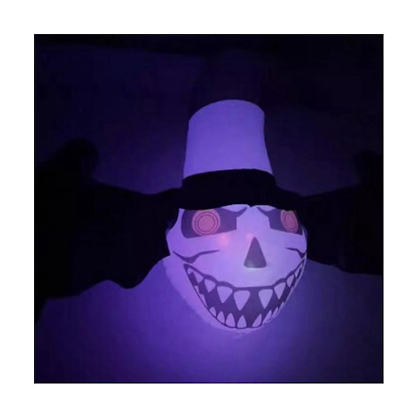 Halloween Uppblåsbar Dekoration Bat Hängande Utomhus Uppblåsbar Inbyggd Flerfärgad Led-belysning För H