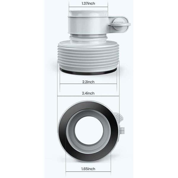 Intex - 29061 - 2 kappaleen sovitinpakkaus 32-38mm