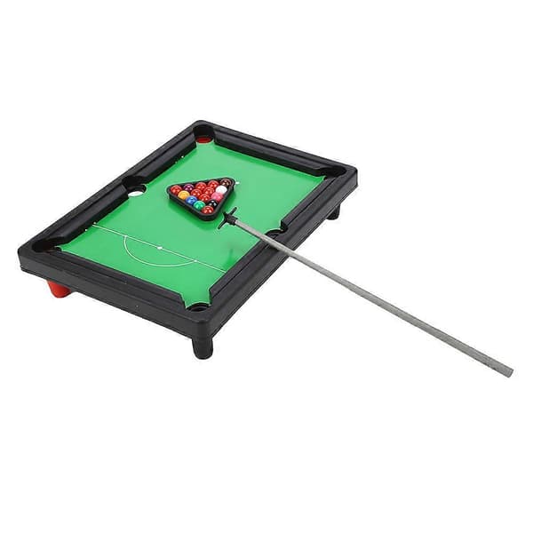 Bærbart Mini Poolbord Amerikanske Billiardborde Desktop Spil Børnelegetøj