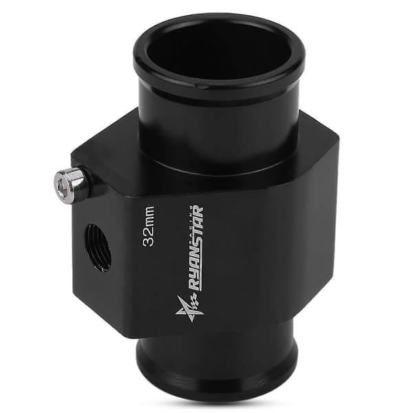 Bil Vand Temperatur Samle Rør Slange Sensor Måler Adapter 32mm