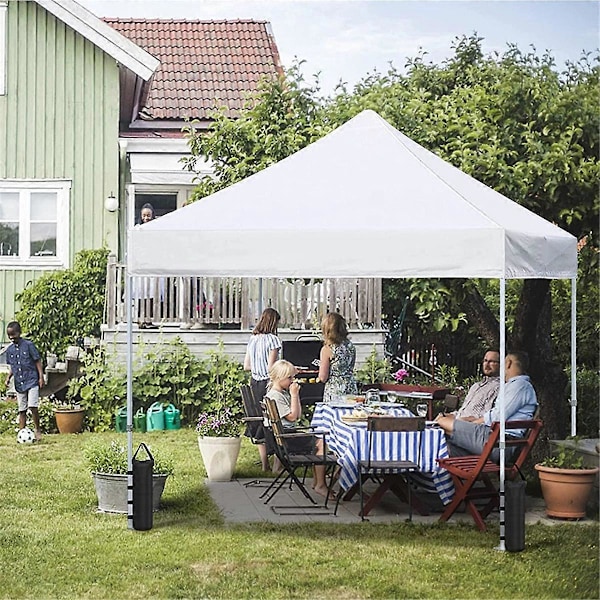 4 ST Toppsandsäckar för Ben till Paviljong (120 LBS Lastkapacitet) Sandsäckar för Vikt - Sandsäckar för Gazebo L