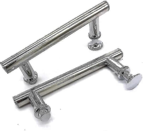 2 st 145 mm (14,5 cm) Krom ABS Duschdörrhandtag, Hål till Hål