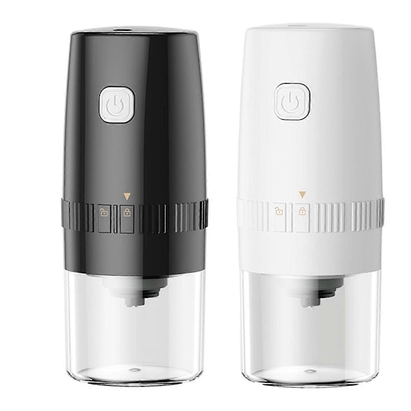 Portabel Elektrisk Kaffekvarn Hushålls Bönkvarn Helautomatisk Liten Kvarn Bönor Torr Malning