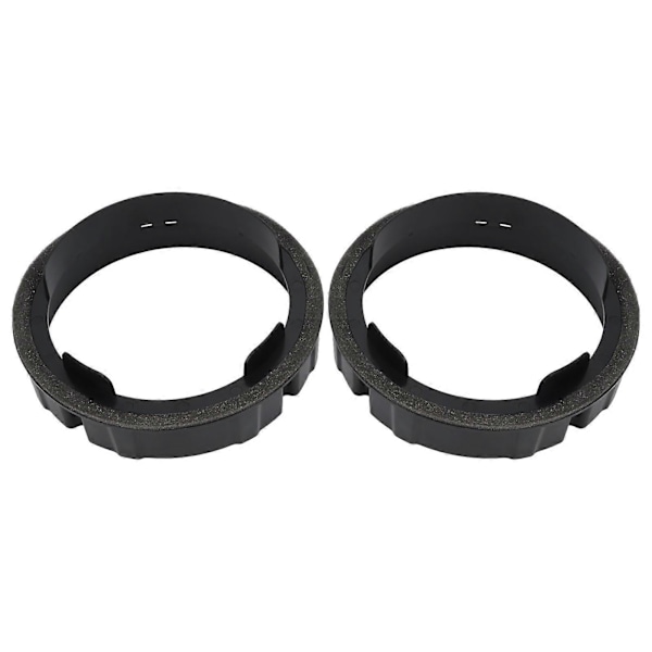 2 ST 165mm/6.5in Högtalarinstallationsadapter Distanser Fäste Högtalarringpackningar med Kabelhärva kompatibel med CC Rabbit