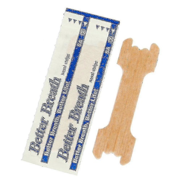 100 Stykker Pust Pust Neseplaster Mot Snorking Nesestrips Snorkestopper