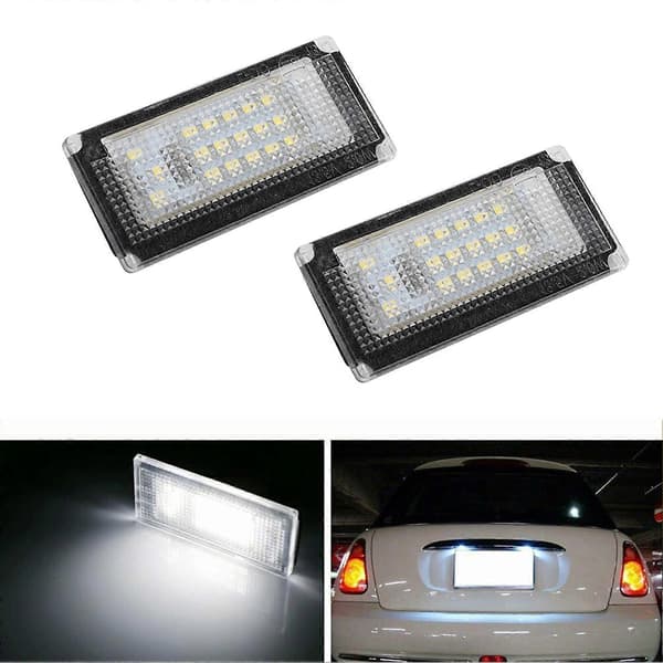 1 Par DC12V 3200K 18 LED Nummerplade Lys Passer til Focus DYB 10-DC12V