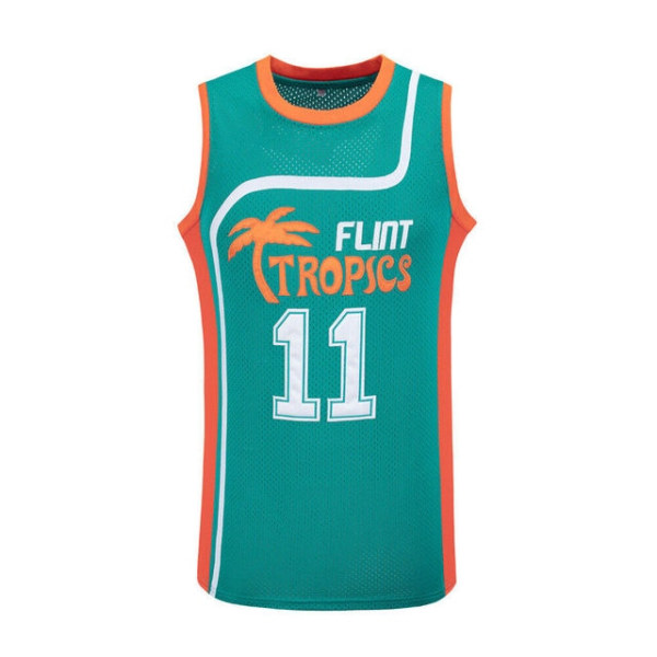 baskettröja Flint Tropics 11# tröja T-shirt green M