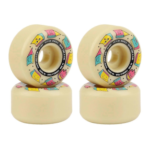 Hjul Street Børstehjul Dansebræt Hjul 56mm 99du Skateboardhjul