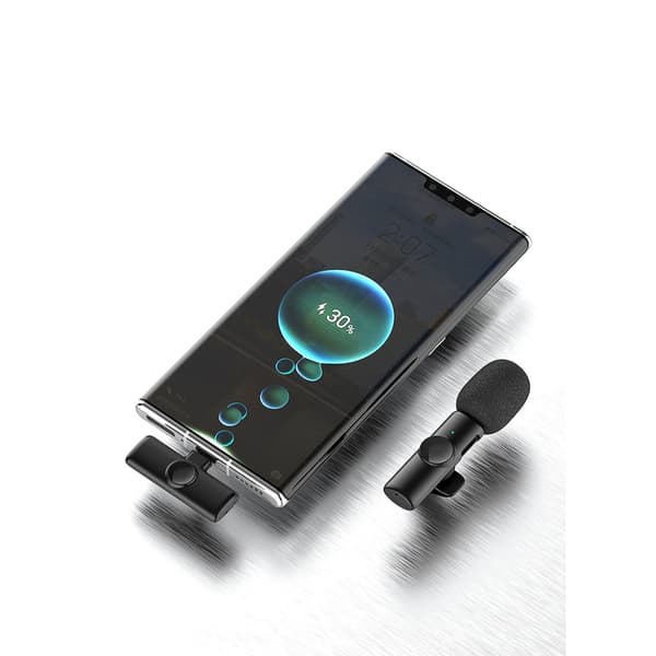 Trådløs Lavalier Mikrofon Til Iphone/Android, Plug-Play Mikrofoner