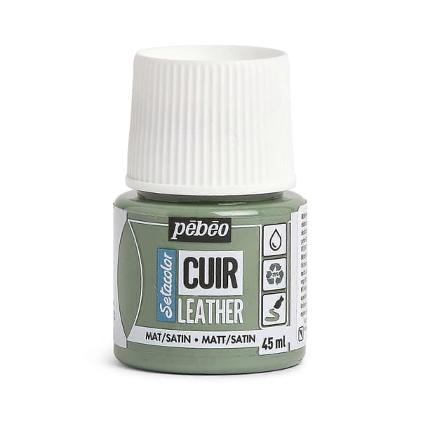 Pebeo Setacolor Lædermaling 45ml 15 Matcha Green