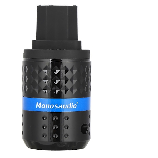 Monosaudio IEC Stik Ren Kobber Rhodium Belagt Audio Strømstik 100~250VF102R (Hun)