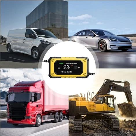 Bilbatteri startbooster - Bilbatteriforsterker - Enhet