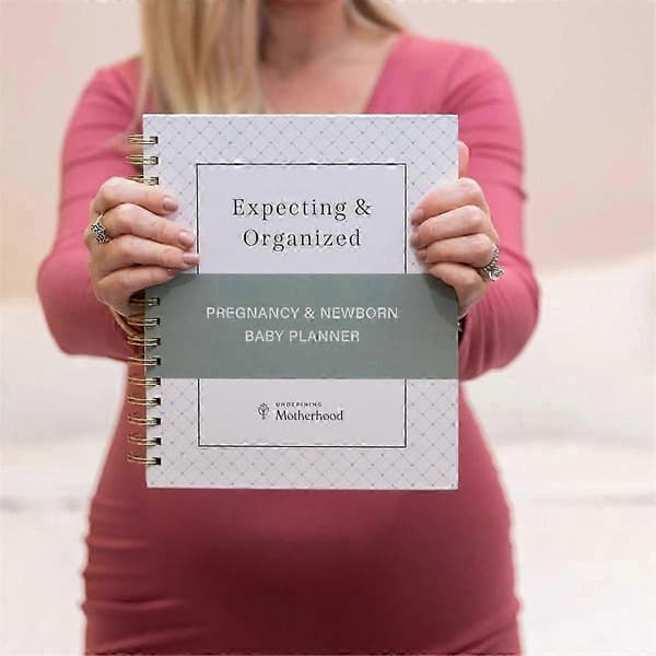 Väntar & Organiserad: Graviditets- & Nyfödd Baby Planner