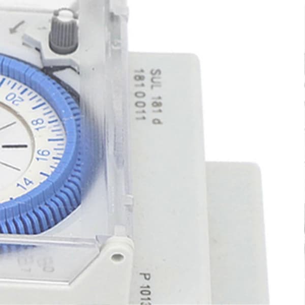 SUL181D Mekanisk Timer 15 Minutter 24 Timer Timer Tidsbryter Relé 250VAC 16A