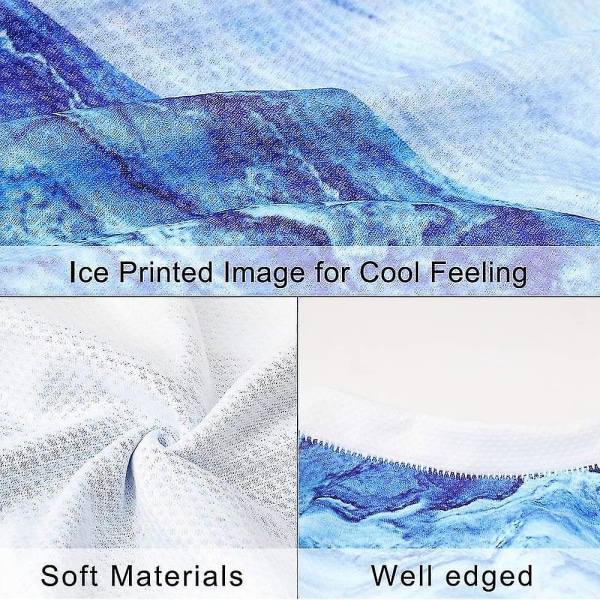 Hund kylväst Sele, andas Cool Pet Cooler Väst, Pet Jacka Mesh Andas kyljacka för små medelstora hundar Utomhus promenader Vandring Blue S