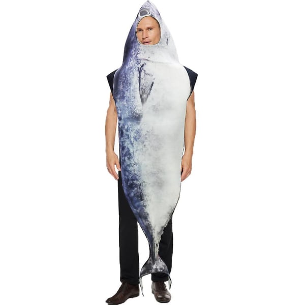 Vuxen Rolig 3d- print Avokado Jordgubbskostymer Halloween Mat Korv Män Kvinnor Cosplay Kostym Karnevalsfest Unisex Jumpsuit PD-1005