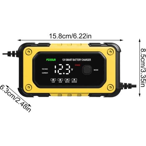 Bilbatteri startbooster - Bilbatteriforsterker - Enhet