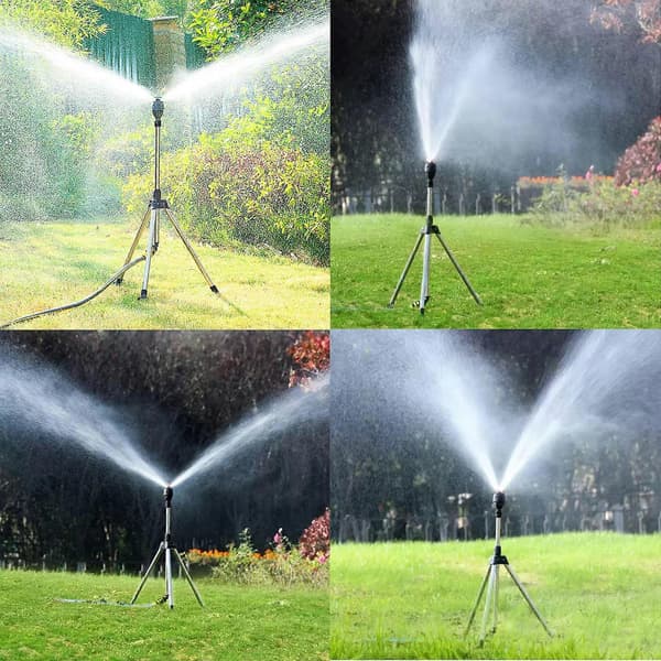Stativ + Meg Sprinkler Roterande stativsprinkler