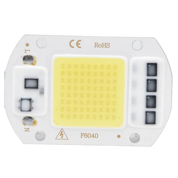 100W 220V Kallvit Högeffekts LED-chip Högspännings COB Ljuskälla för Inom- och Utomhusbruk