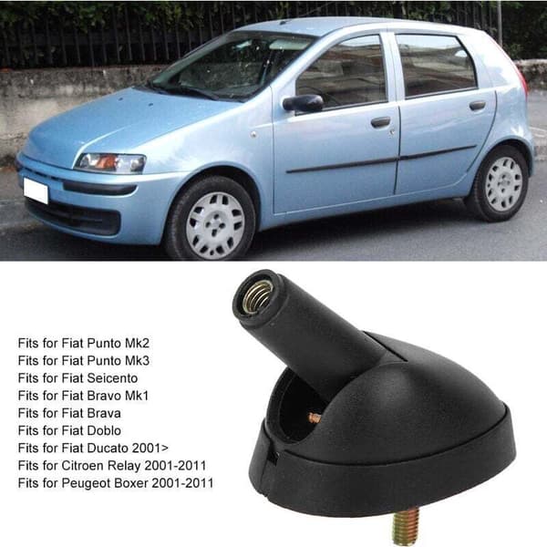 Erstatnings bilradio antenne base adapter 51995445 til Fiat Ducato Interiørudstyr Tilbehør