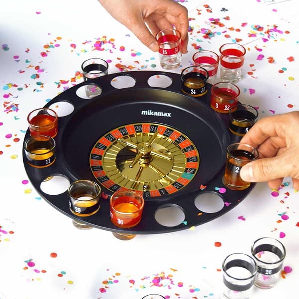 Drikke Roulette - Selskabsspil multifärg multicolor