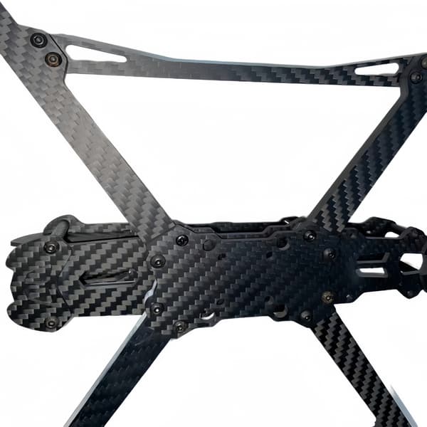 MARK4 V2 10-tommer kulfiberrammesæt til droner, DIY FPV Freestyle Racing, materialer
