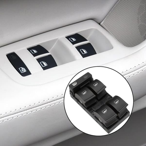 Vindusregulatorbryter, elektrisk vindusknapp 8E0959851 8E0959851B for A4 B6 B7 Seat Exeo