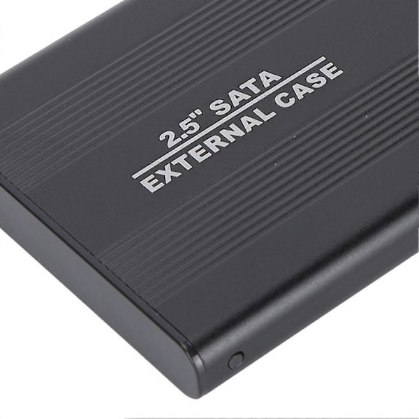 HDD Kabinett Plug & Play 3TB USB2.0 SSD Harddisk Boks for OS X Laptops Ekstern Datalagring Noir