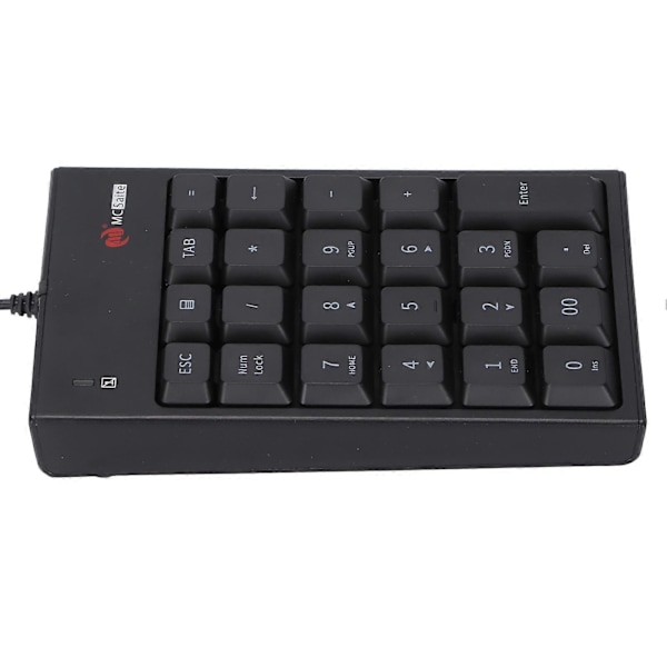 Numeriskt tangentbord MC061 Portabelt Mini USB Numeriskt tangentbord Lämpligt för bärbara och stationära datorer