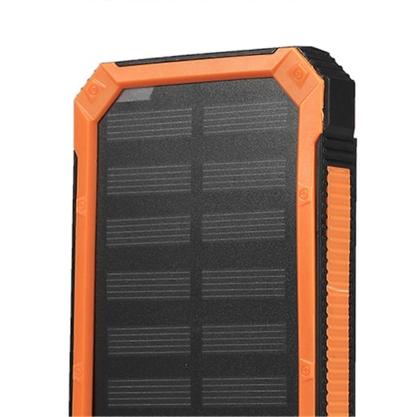 Bärbar 20000mAh Snabbladdning Dubbel USB Polar Mobil Power Bank Fodral DIY Kit Orange