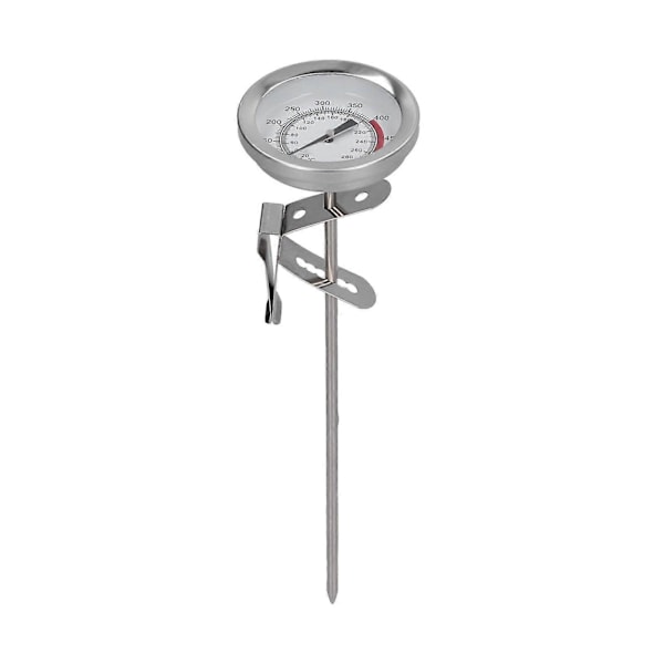 Stegetermometer i rustfrit stål til mælk, te, kaffe, frituregryde, højtemperaturtermostat til kalkun BBQ grill