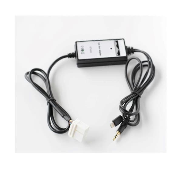 Bil Audio Aux Adapter 3.5mm Aux Interface Cd Skifter Med Til Opladning Til Accord Pilot S2000