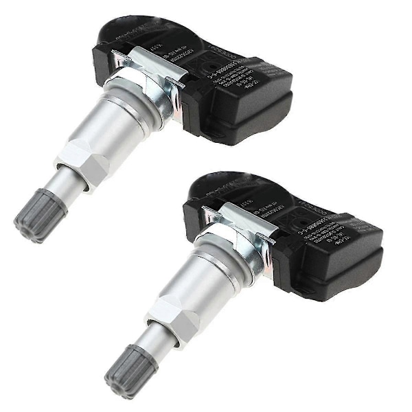 2 stk. 52933-D4100 433MHZ TPMS SENSOR Dæktrykssensor kompatibel med 2019 52933D4100 52933-F2000