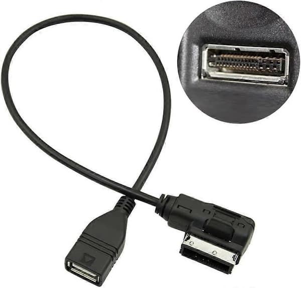 USB MP3 Kabeladapter, Musikgränssnitt USB AMI MMI AUX MP3 Kabeladapter