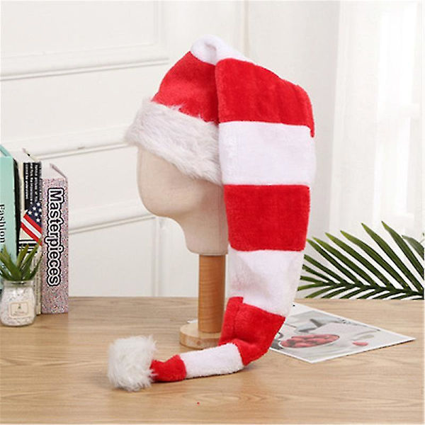 Härlig julhatt Färgglad tecknad hatt Kreativ julfest Dekorativa tillbehör för Christmas Tree Hat