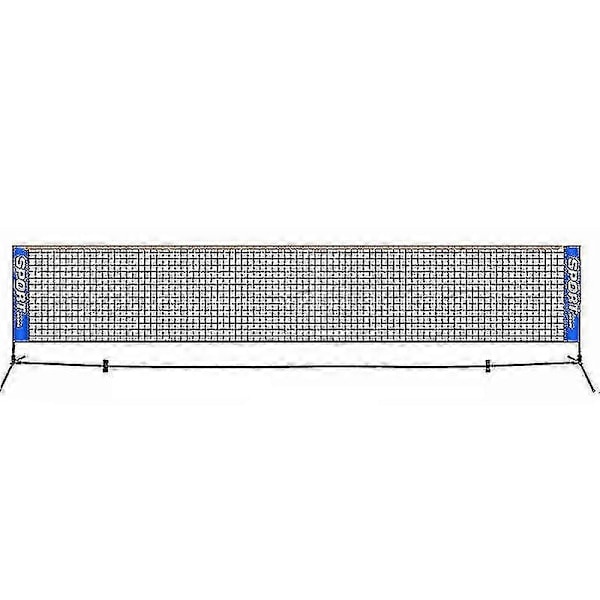 Bærbart Sammenleggbart Tennisnett For Barn Og Voksne Kort Tennisnett, 6,1m (1 Stk, Svart)