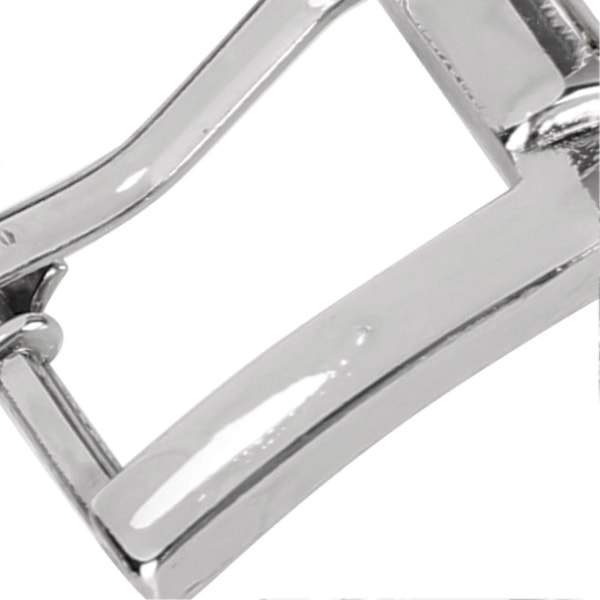 Vyön solki, yksittäinen piikki nahkahihnalle, tuulitakin korvaus DIY-tarvikkeet 20mm Hopea B016161018