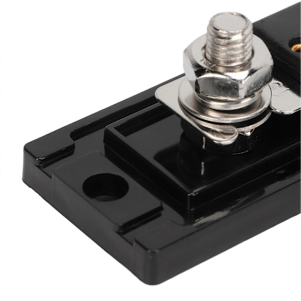 12-24V Inline Strømbryter med Manuell Reset Sikringsholder Batterisko Varmeskrumpeslange for Bil Båt Lydanlegg 150A