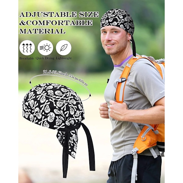 1 st Cycling Skull Bandanas Andas svett och UV-beständig style 3