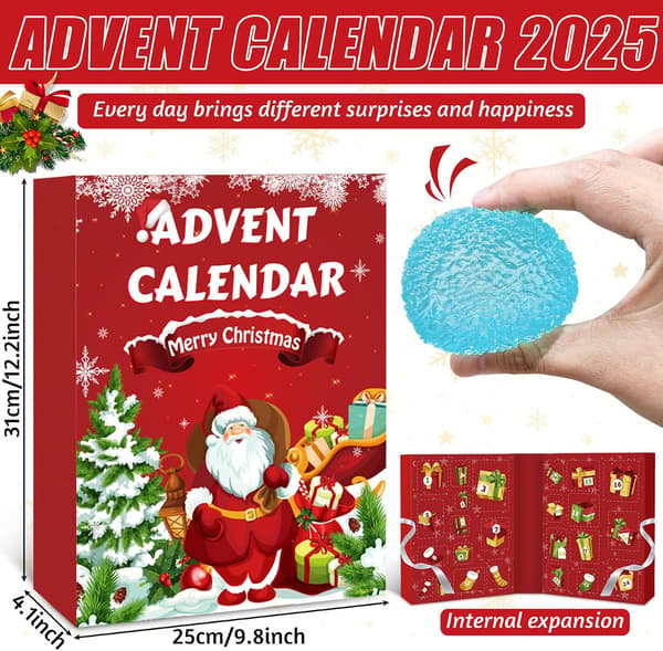 2026 Ny Squishy Bun & Bao-tema Julekalender – Stressavlastende leker ST-84