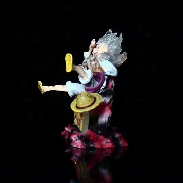 Anime PVC Staty Docka Figurin Ornament Anime Samlarobjekt Modell Leksak för Sovrum Sängbord Vardagsrum
