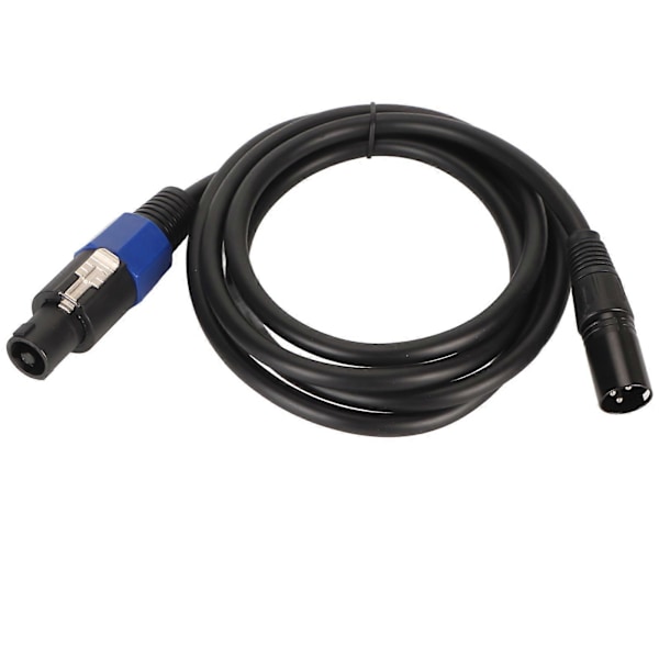 Høyttalerplugg hann til XLR hann kabel XLR 3-pinners høyttalerforlengelseskabel for DJ PA Gig Scenehøyttaler 1.8M