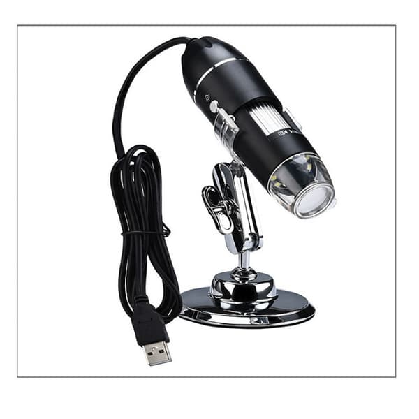 USB digitalt mikroskop, handhållet 40X-1000X förstoring endoskop, 8 LED mini videokamera för Windows 7/8/10 Mac Linux Android